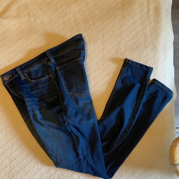 Extreme Skinny Mid Rise Stretch Jeans 